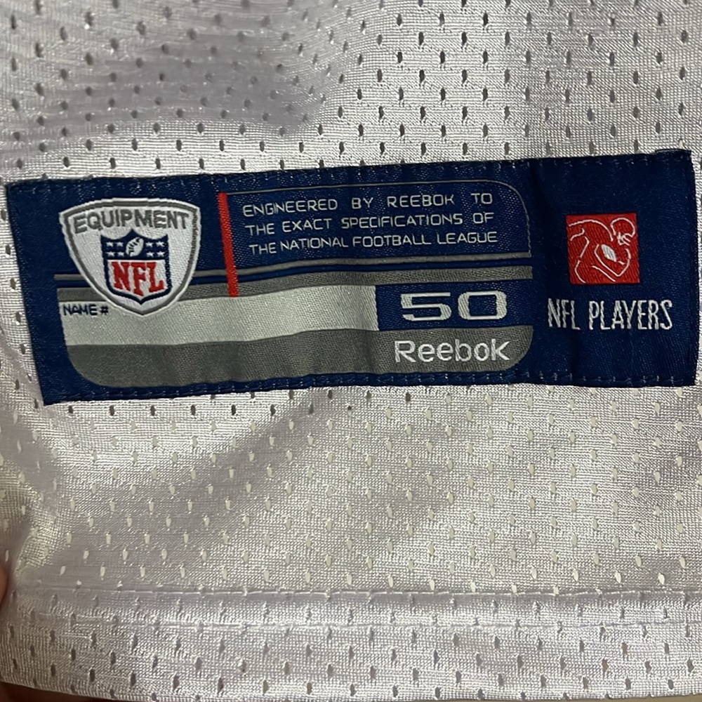REEBOK NFL Stitched Jersey Minnesota Vikings Quarterback Brett Favre Sz 50, GUC - Picture 5 of 8
